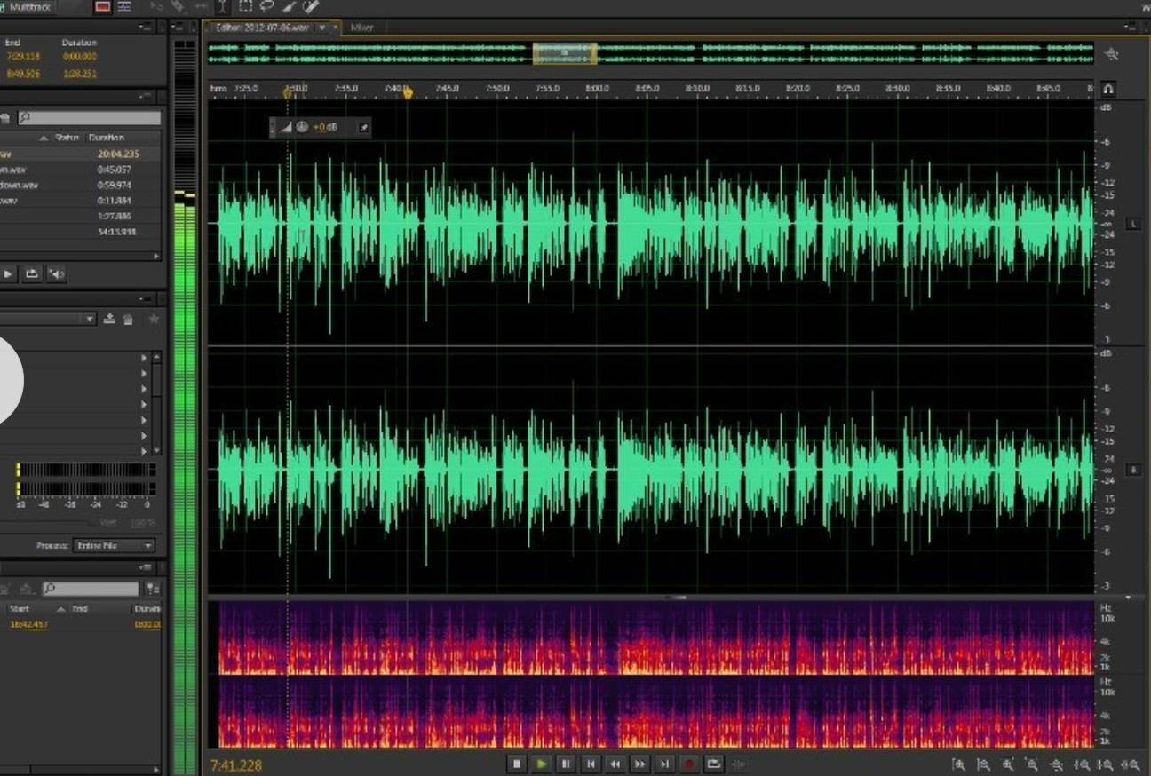Audition 音频编辑