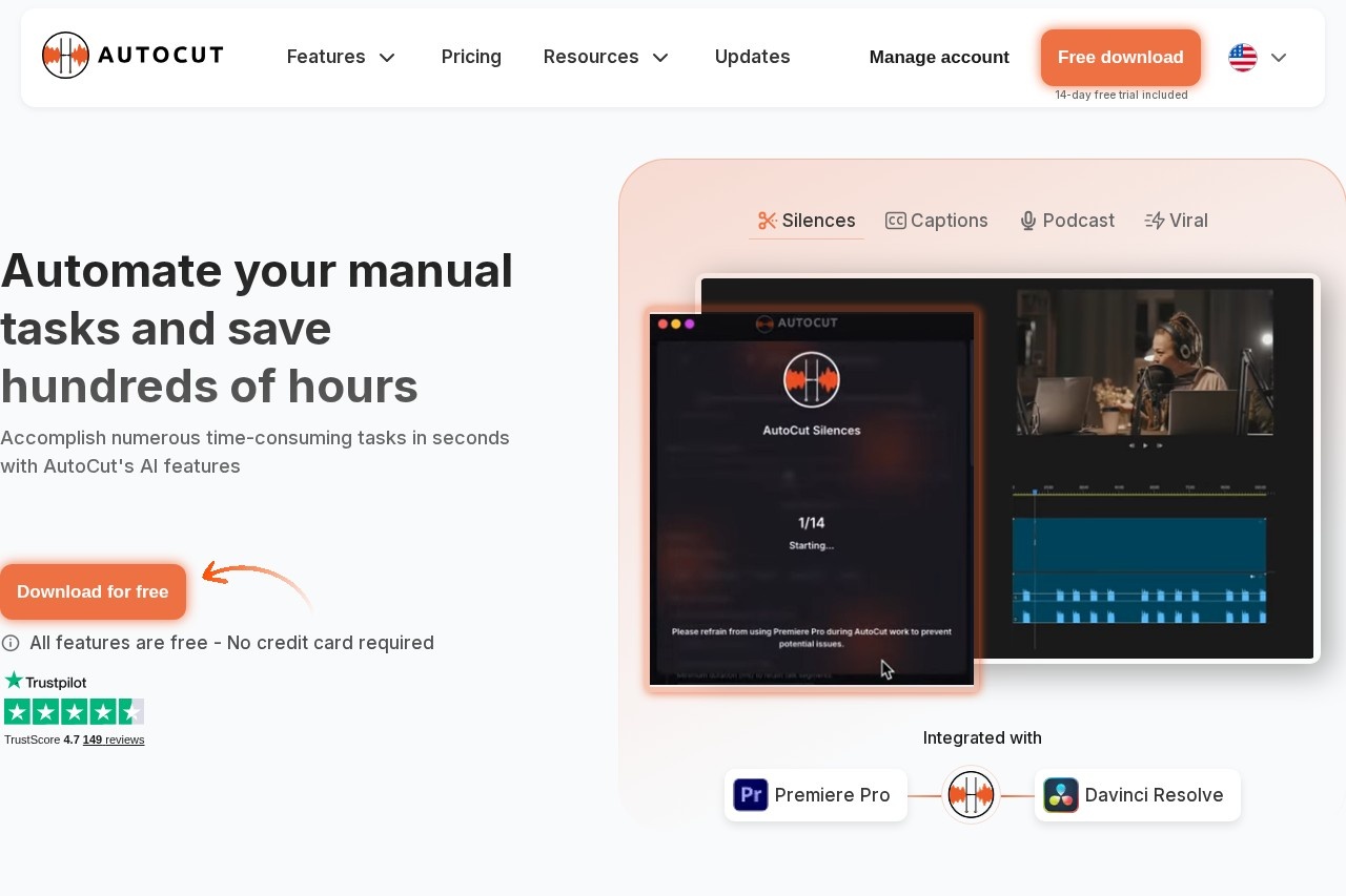 AutoCut-AI视频剪辑