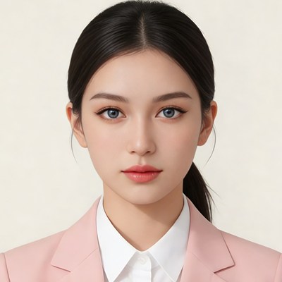 日系清新证件照〔女〕