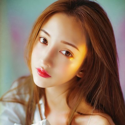 柯达镜头下的女孩