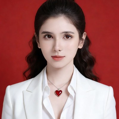 红底护照规格照〔女