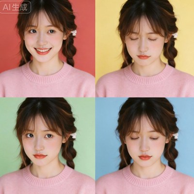 开心/睡觉/生气/害羞