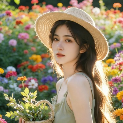 五颜六色的花园