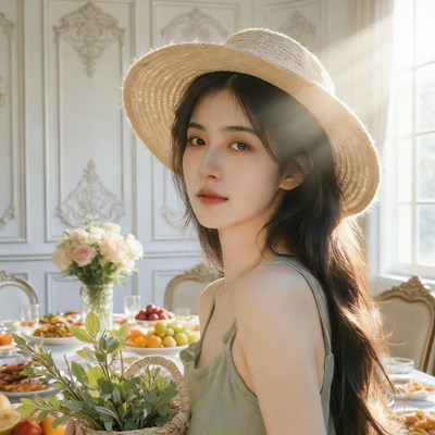 白色系的高级餐厅